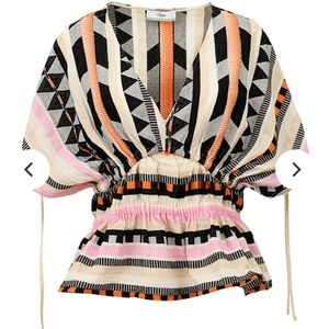 Devotion
Astakida Blouse Black/Orange size small